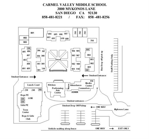 CVMS Campus Map
